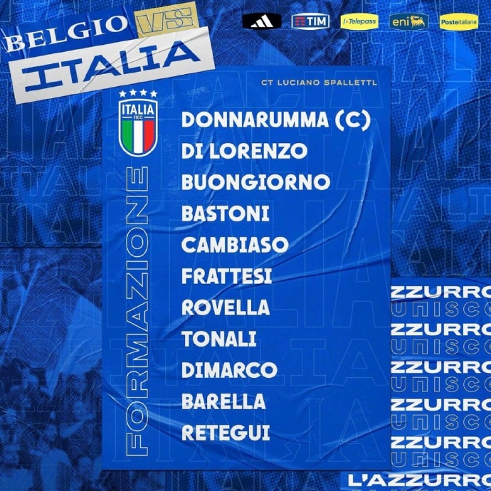 意大利欧洲杯预选赛：佩莱加盟攻守兼备，小组排名第二