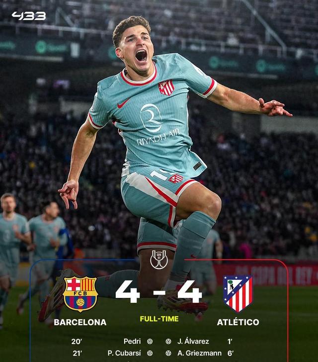 星空体育官网-巴塞罗那客场逆转马德里竞技，晋级四强